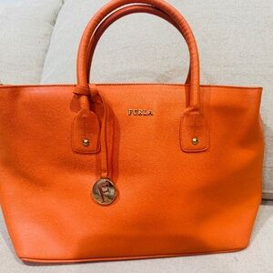Furla leather handbag